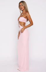 The Empress Maxi Dress Baby Pink