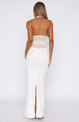 All My Love Maxi Dress White