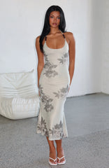 Tropic Like It's Hot Midi Dress Vintage Muse