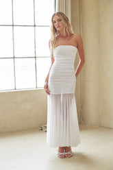 Ariella Mesh Maxi Dress