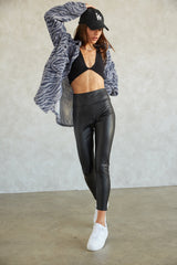 Edna Faux Leather Leggings