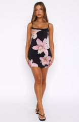 Summer Fling Mini Dress Midnight Orchid