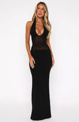 All My Love Maxi Dress Black