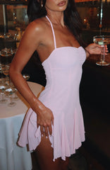 Think I'm In Love Mini Dress Pink