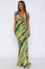 Le Soleil Maxi Dress Savannah Twist
