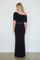 Anora Off the Shoulder Maxi Dress