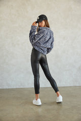 Edna Faux Leather Leggings