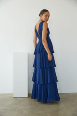 Charlene Chiffon Tiered Maxi Dress
