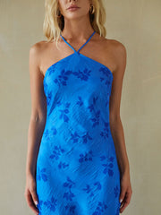 Eliana Open Back Maxi Dress