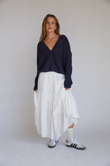 Iris Chunky Knit Button Up Cardigan